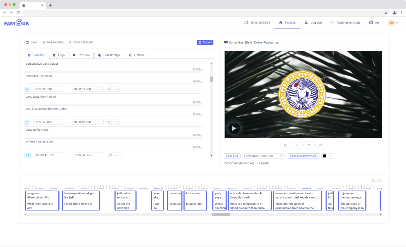 ChatGPT Subtitles Generator Online - EASYSSUB.COM