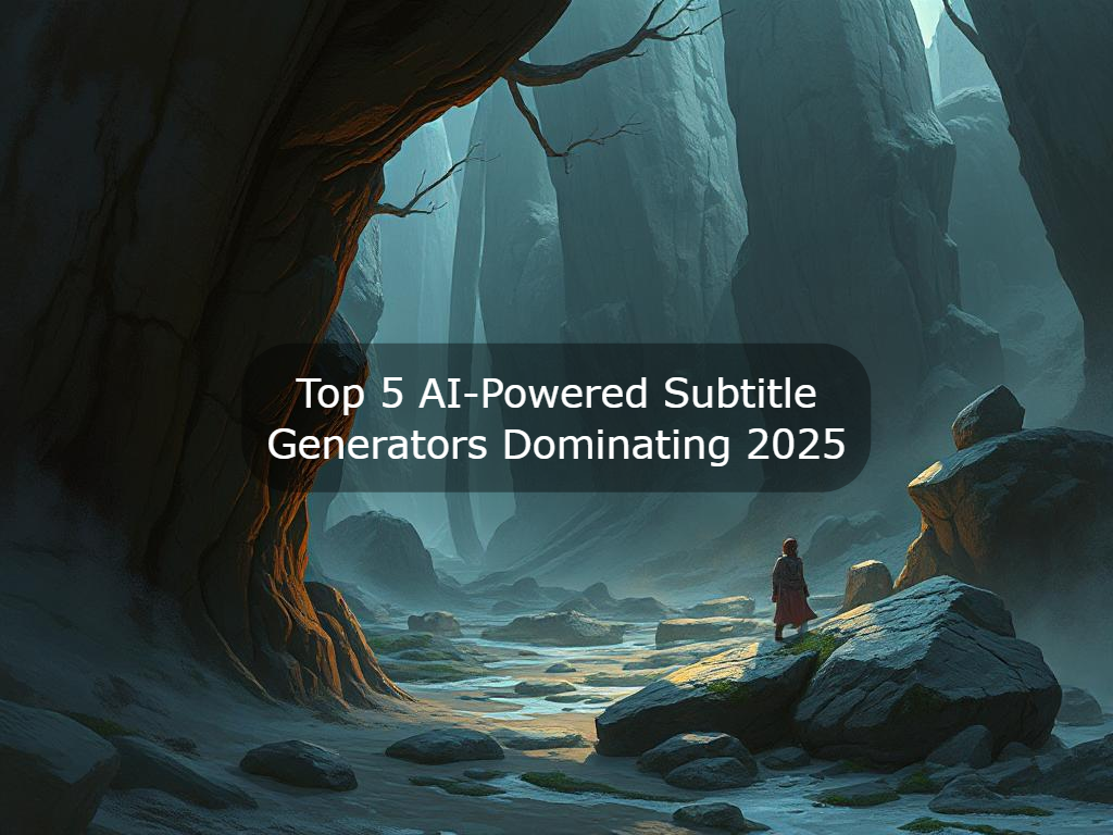 AI-Powered Subtitle Generators
