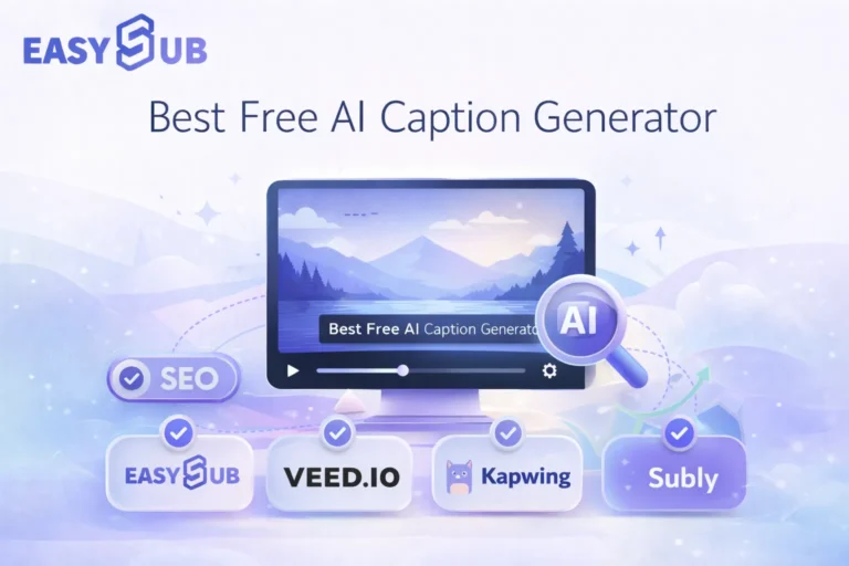 El mejor generador de subtítulos con IA gratuito