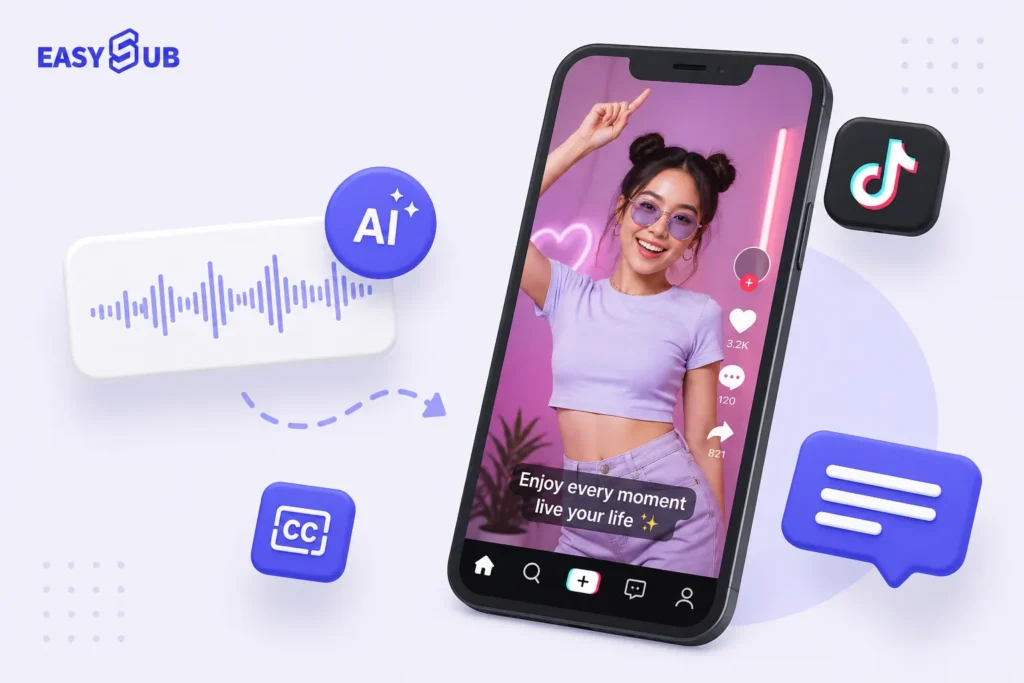 Cómo añadir subtítulos a los vídeos de TikTok