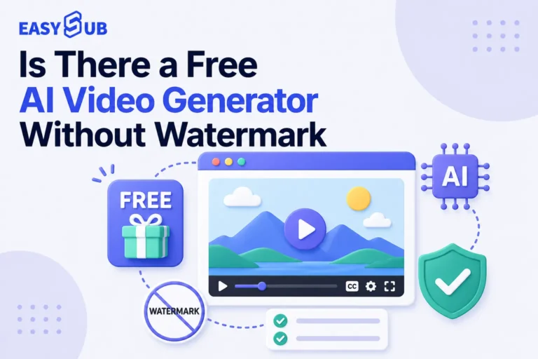 ¿Existe un generador de vídeos con IA gratuito y sin marca de agua?