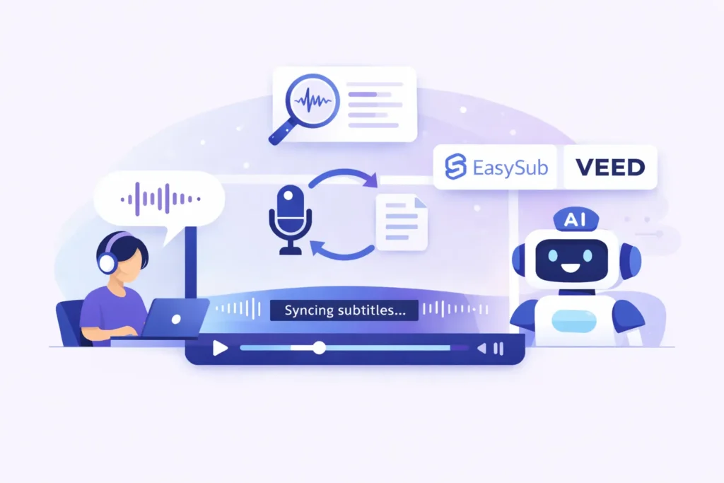 Cara Menyegerakkan Sarikata Secara Automatik