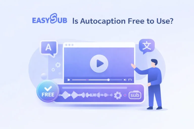 ¿Es gratuito el uso de Autocaption?