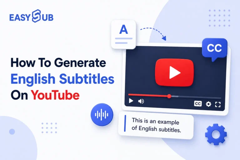 Cómo generar subtítulos en inglés en YouTube