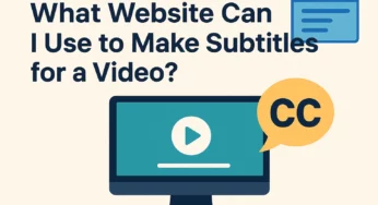 Katero spletno mesto lahko uporabim za izdelavo podnapisov za video?