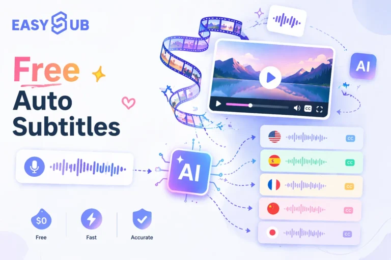 El mejor generador de subtítulos automáticos gratuito