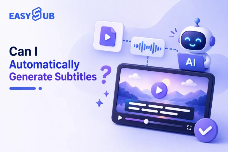 ¿Puedo generar subtítulos automáticamente?