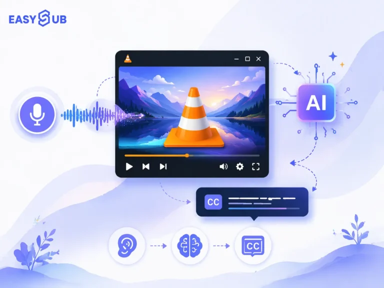 ¿Puede VLC generar subtítulos automáticamente?