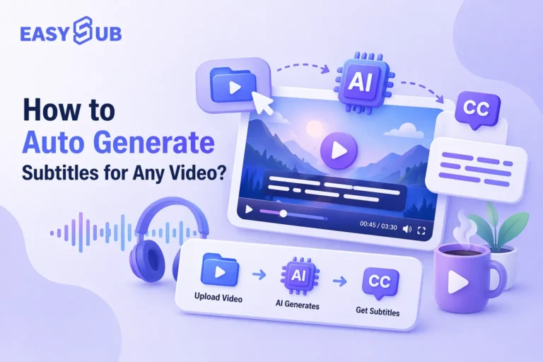 Cómo generar subtítulos automáticamente para cualquier vídeo