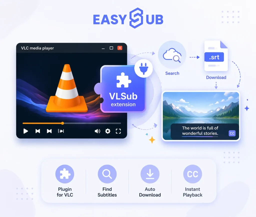 Plugin sambungan VLSub