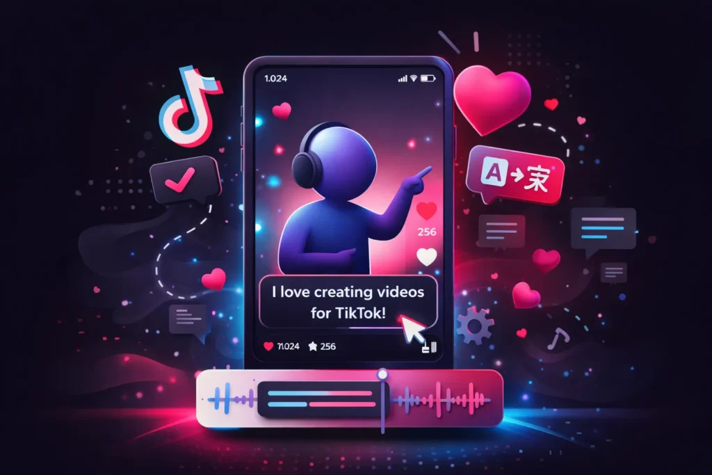 Crear subtítulos para TikTok