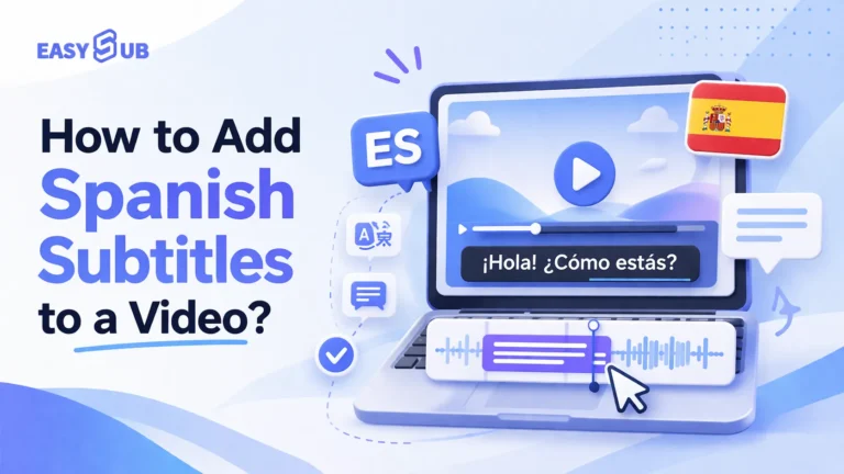 Cómo añadir subtítulos en español a un vídeo