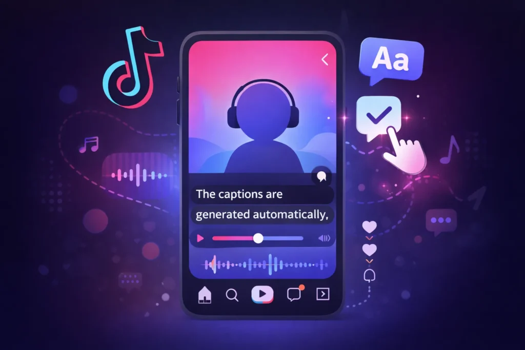 Cómo crear subtítulos para TikTok