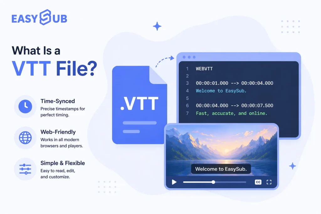 ไฟล์ VTT