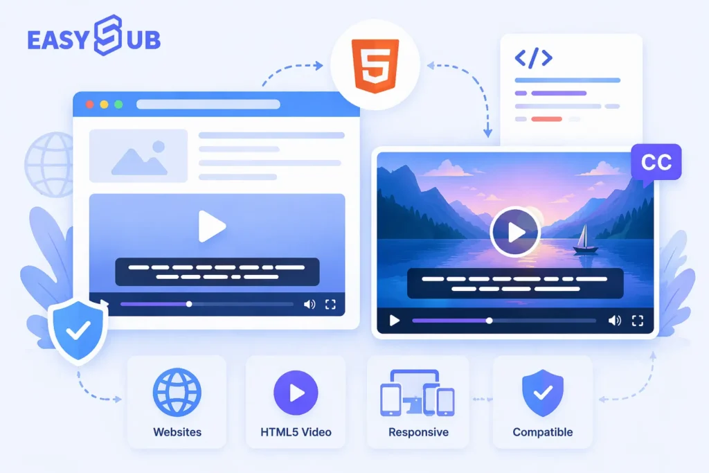 เว็บไซต์และวิดีโอ HTML5
