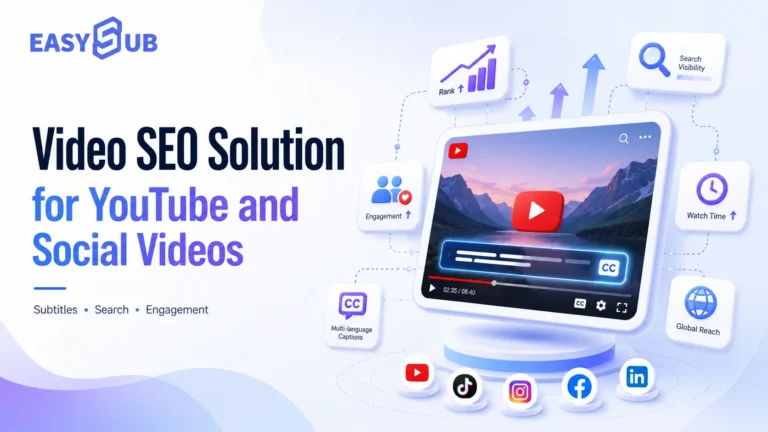 YouTube ve Sosyal Medya Videoları için Video SEO Çözümü