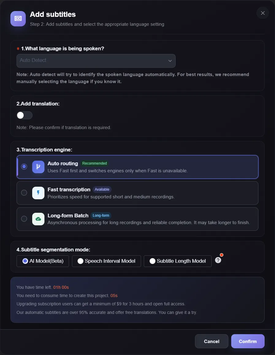 AI Video Editing