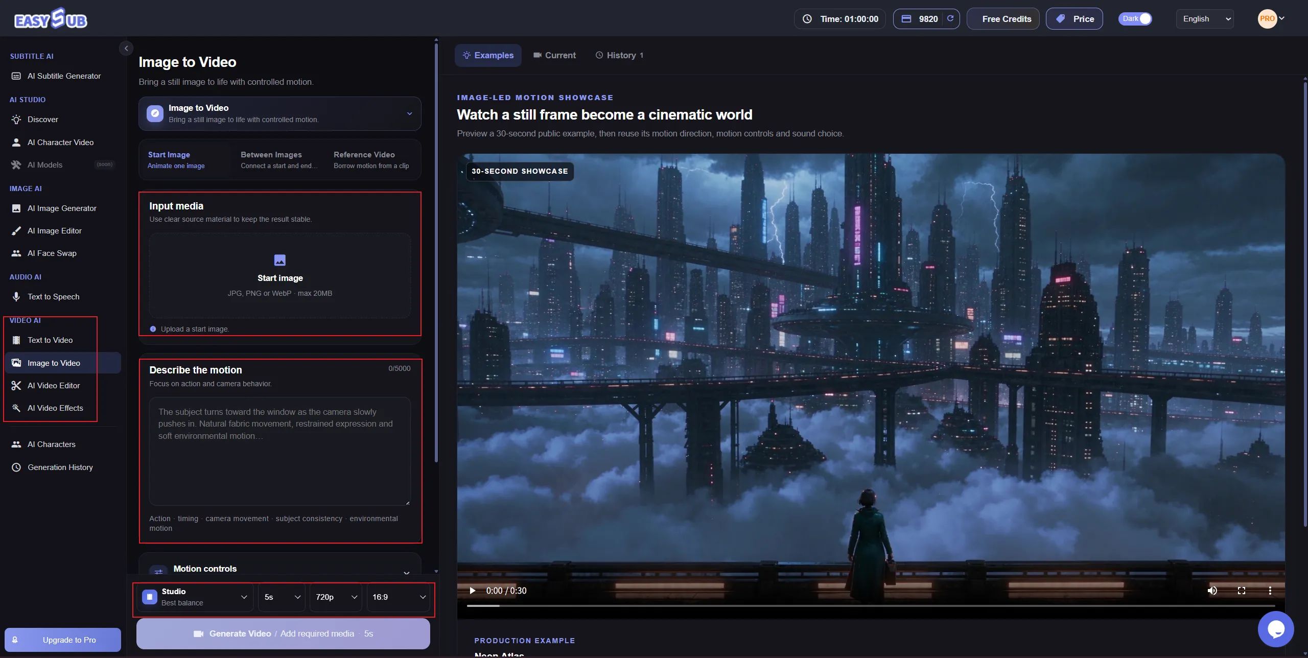 AI Video Generator for Text, Images, and More preview