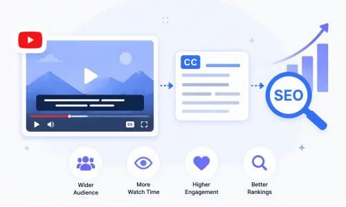 คำบรรยายช่วยปรับปรุง SEO ของ YouTube หรือไม่