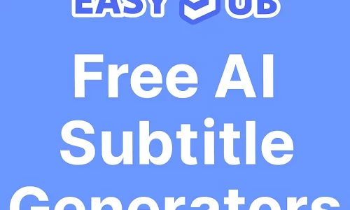 Free AI Subtitle Generators