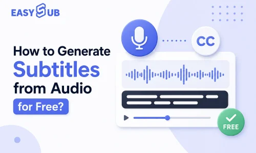 Cómo generar subtítulos a partir de audio gratis