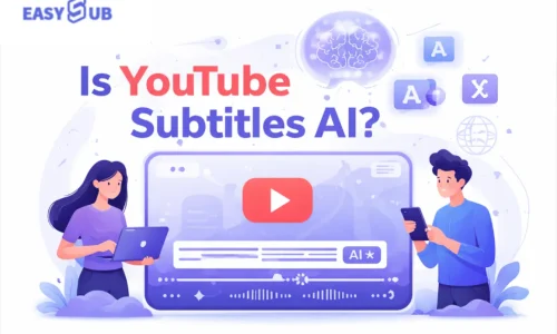 I sottotitoli di YouTube sono creati dall'IA?