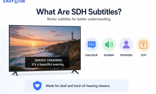 Hvad er SDH-undertekster