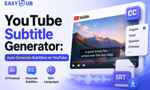 YouTube 字幕生成器