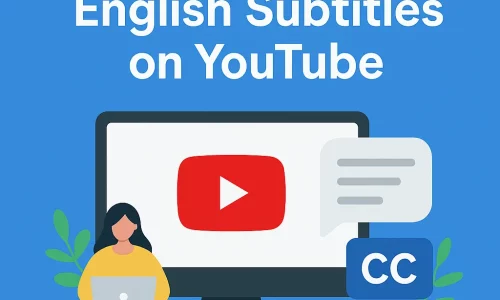 how to generate english subtitles on youtube